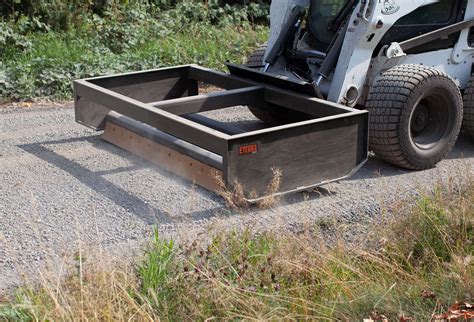 eterra skid steer box grader|eterra box grader attachment.